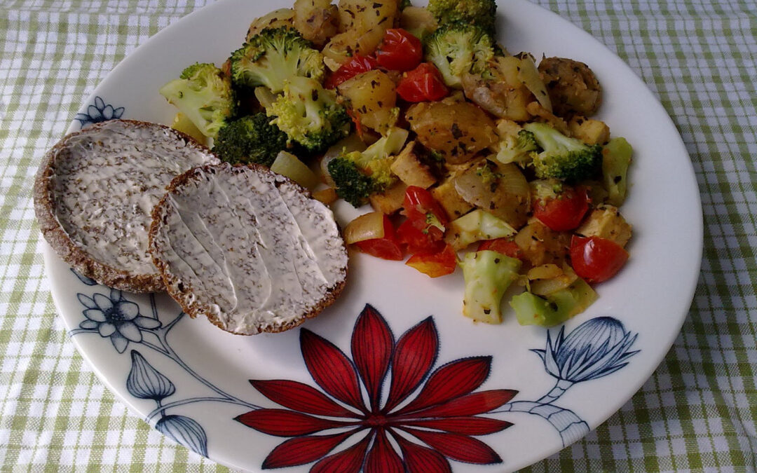 Punavihreä pyttipannu