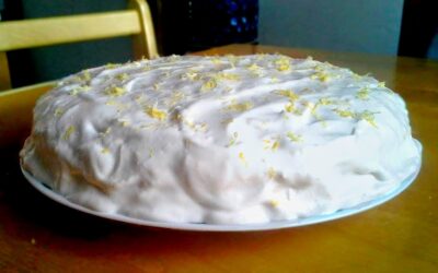 Sitruunainen kesäkurpitsakakku